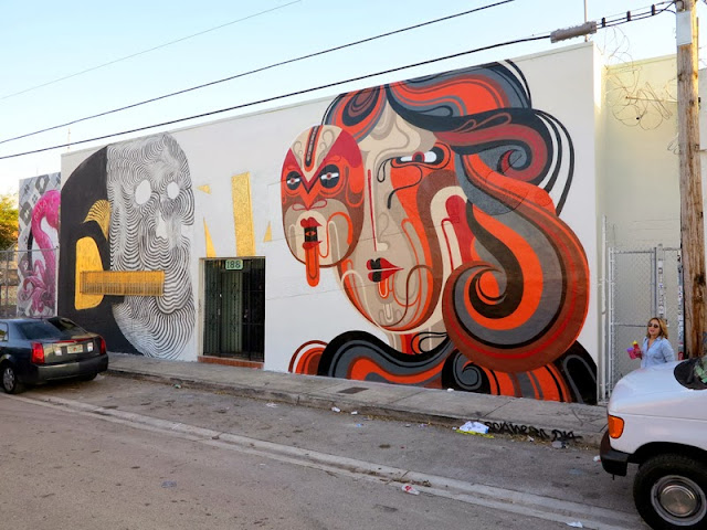 Street Art By Reka And 2501 In Wynwood, Miami For Art Basel 2013. 1