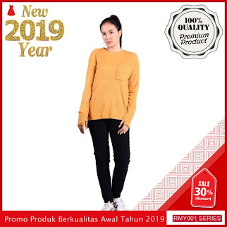 RMY068P30 Pink By Jeje Atasan Keren Blouse Rajut BMGShop