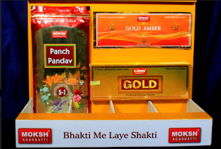 Moksh Agarbatti launches 3 new brands – Moksh Gold, Panch Pandav and Gold Amber Moksh Agarbatti launches 3 new brands – Moksh Gold, Panch Pandav and Gold Amber