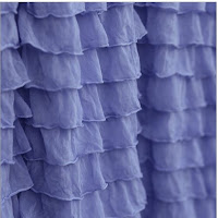 Periwinkle Shower curtain