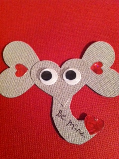 Favorite Things and Then Some: Elephant Valentine Craft Tutorial