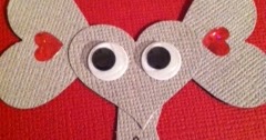 Favorite Things and Then Some: Elephant Valentine Craft Tutorial