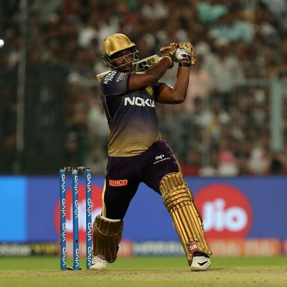 IPL 2019, KKR vs KXIP: आंद्रे रसेल ने पंजाब के खिलाफ 17 गेंदों में 48 रन ठोक डाले आंद्रे रसैल को किंग्स इलेवन पंजाब के खिलाफ उनके हरफनमौला खेल के लिए मैन ऑफ द मैच चुना गया