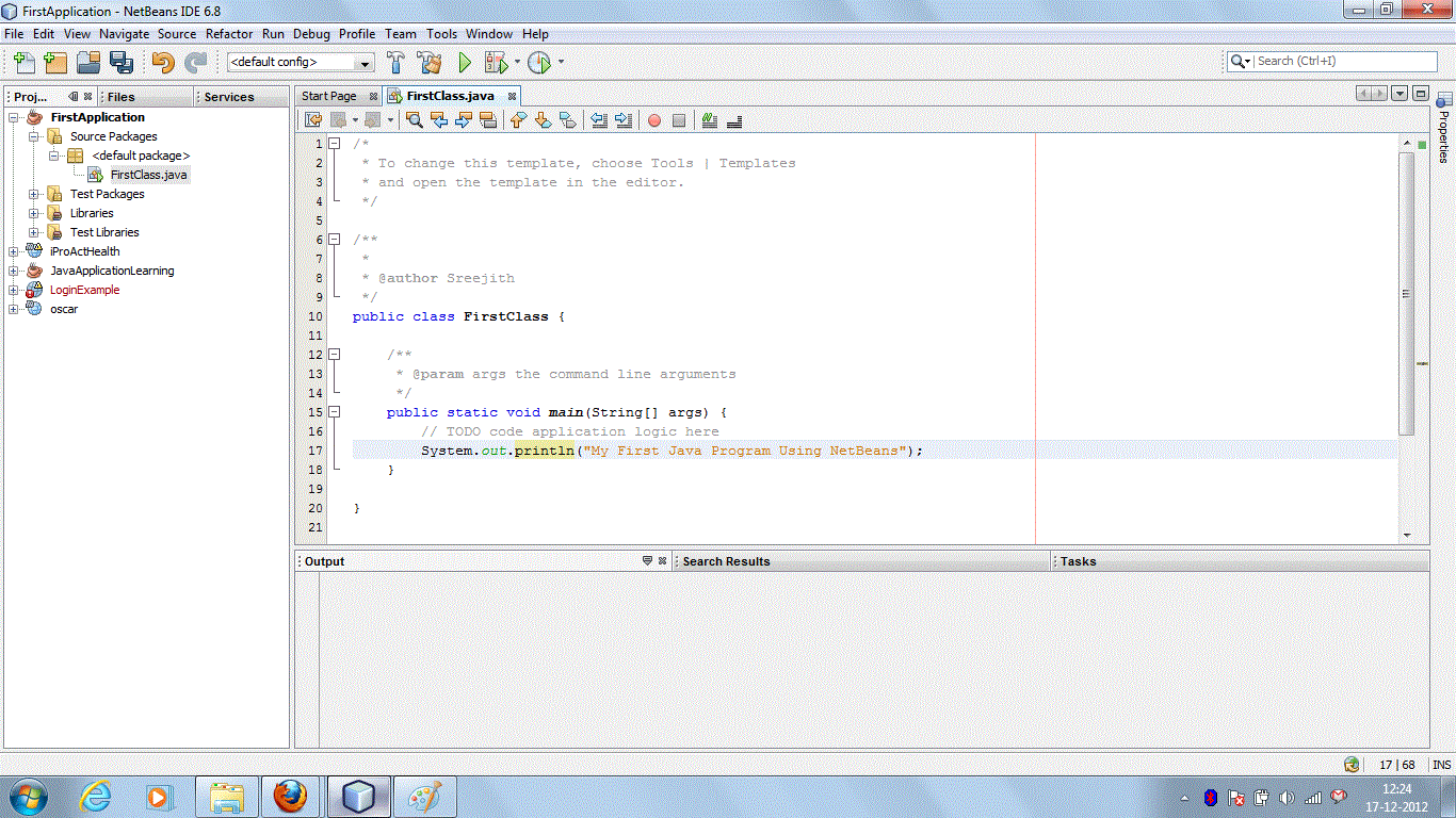 A-Z About Java: First Java Program Using Netbeans IDE