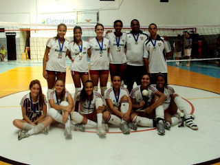 Fluminense Pentacampeão do Torneio Início Juvenil Feminino de Voleibol 2012