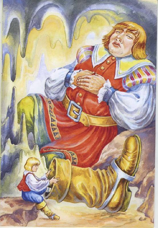 Днем святого, картинки мальчик с пальчик шарль перро