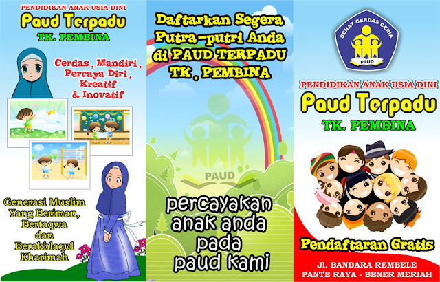 Contoh Brosur Paud Terpadu - Data Corel