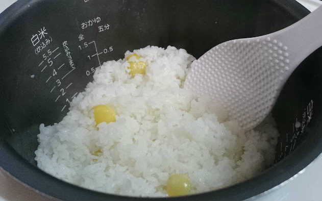 銀杏の炊き込みご飯の作り方5 銀杏の炊き込みご飯の作り方5