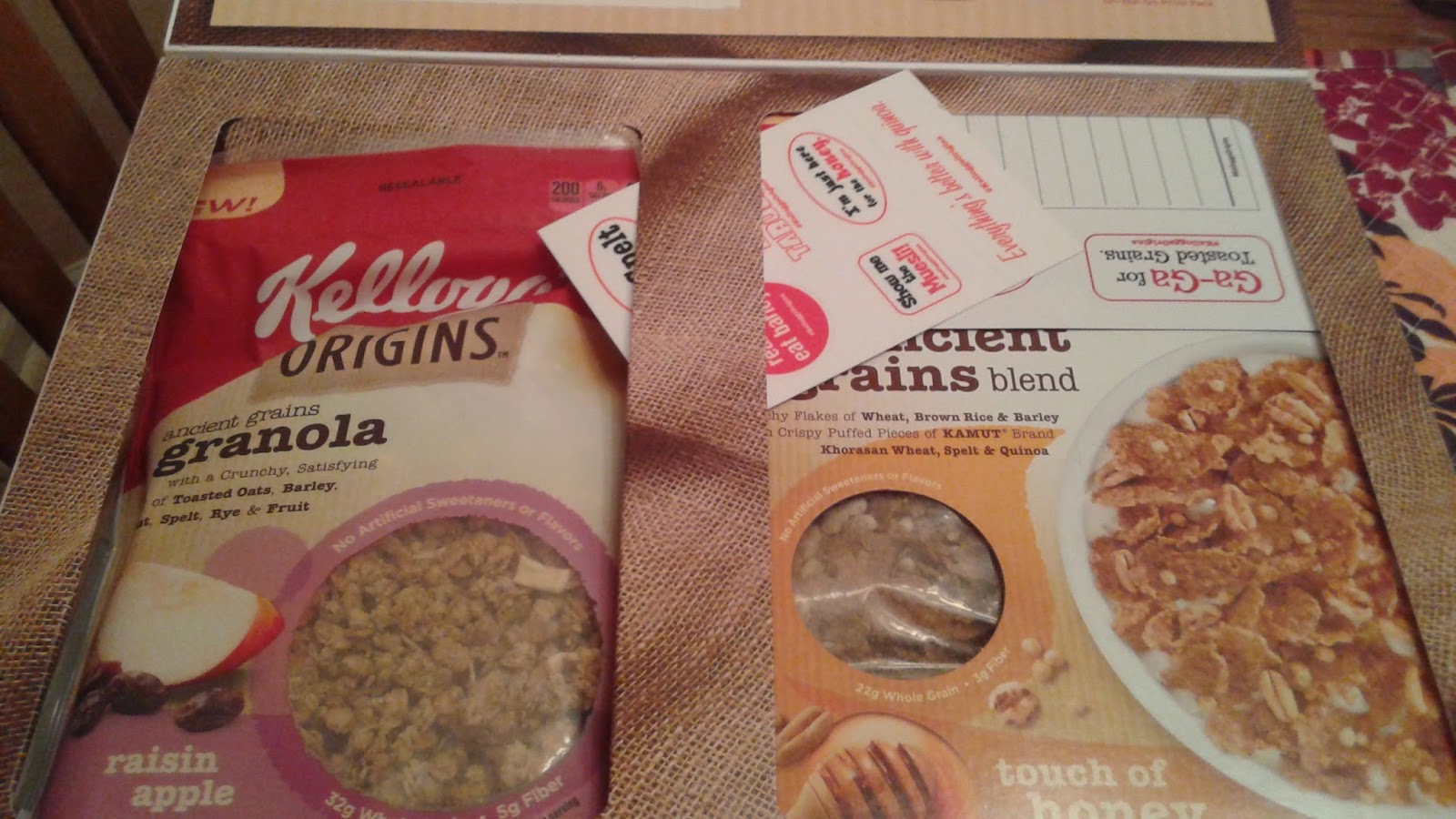 Consumer Reviews Kellogg's Origins Cereal / Kellogg's Origins Granola.
