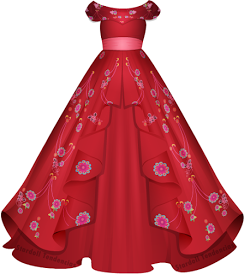 Elena de Avalor, primeira princesa latina da Disney, usa vestido