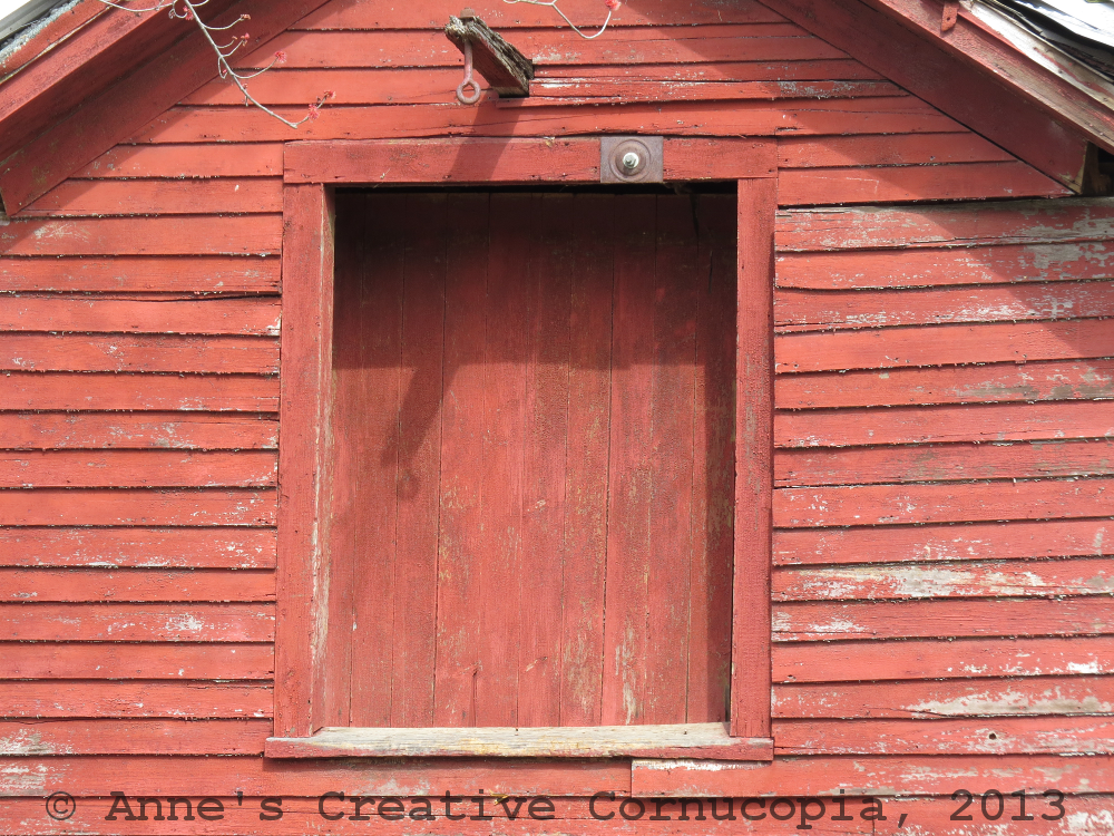 Anne's Creative Cornucopia: Weathered Red Barn - Photographs