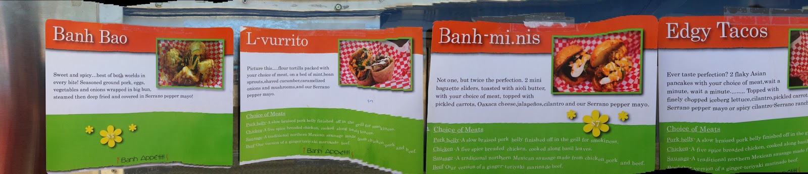 Texas Fusion Food Truck Menu Texas Fusion Food Truck Menu