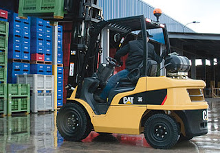 Gasoline forklift