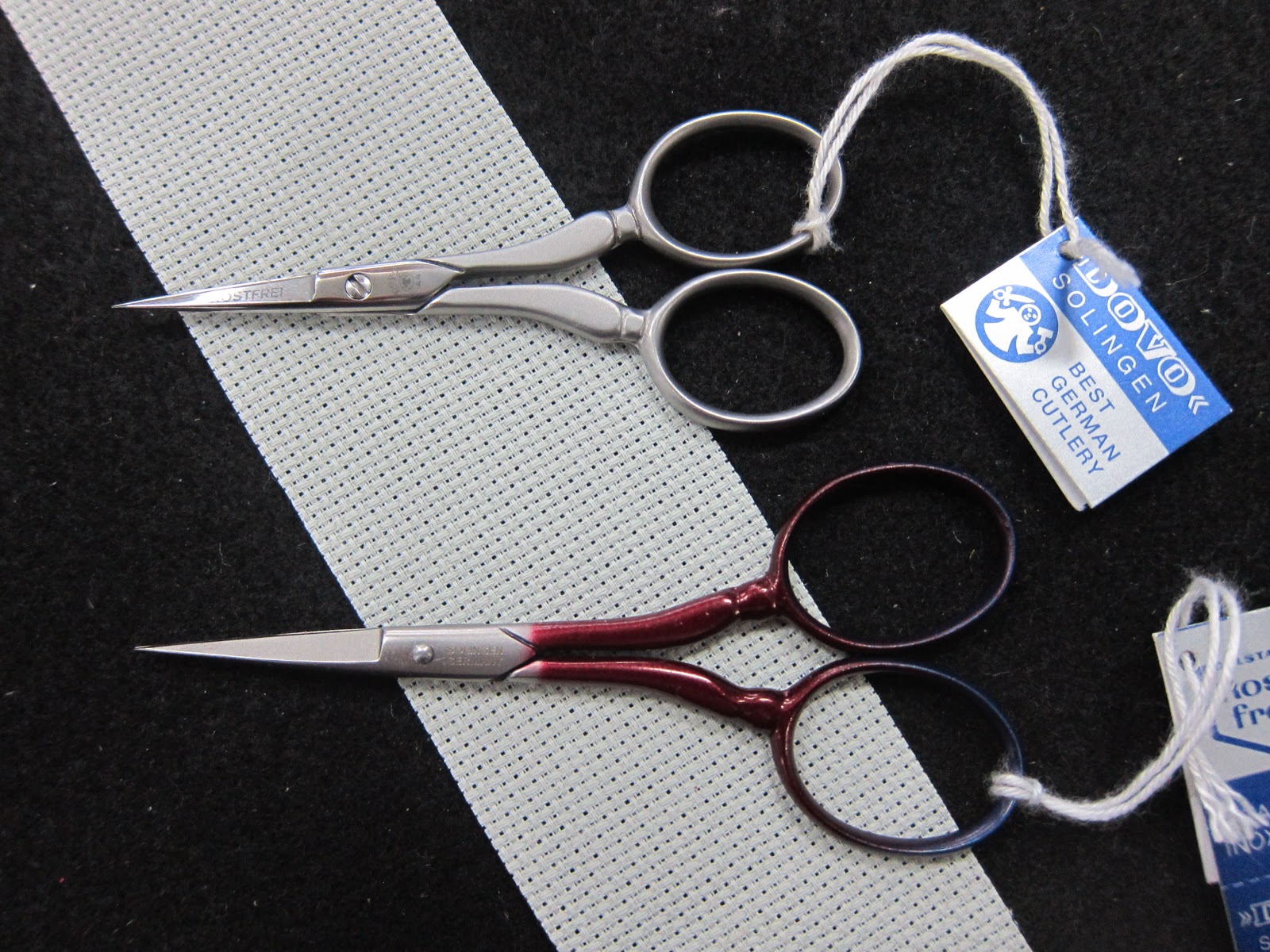Craft Center of Fine Stitchery Hardanger scissors....