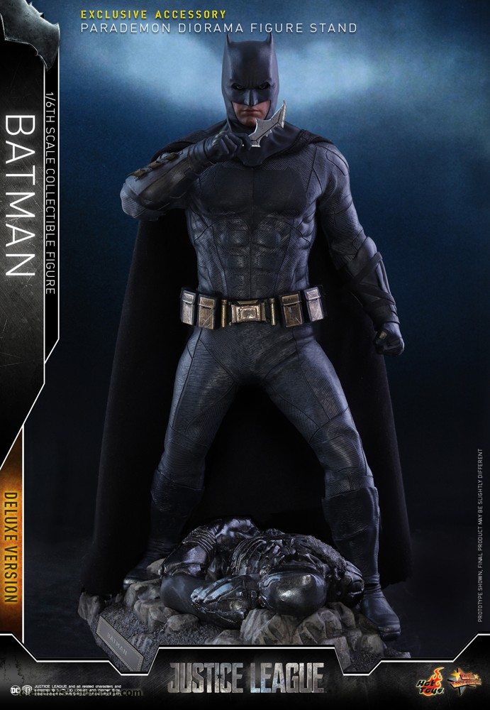 Idle Hands: Hot Toys Justice League Batman Deluxe Figure