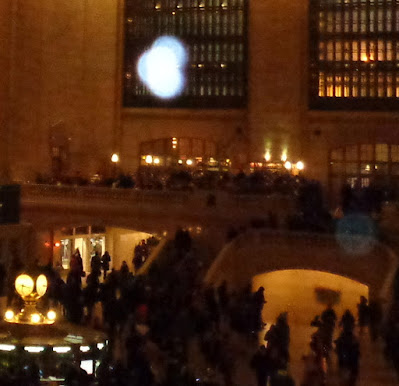 moving orb in Grand Central Station