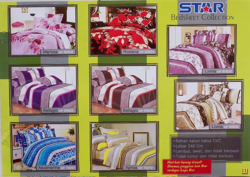 GROSIR BEDCOVER JAKARTA Harga Sprei + Bedcover Motif Dewasa