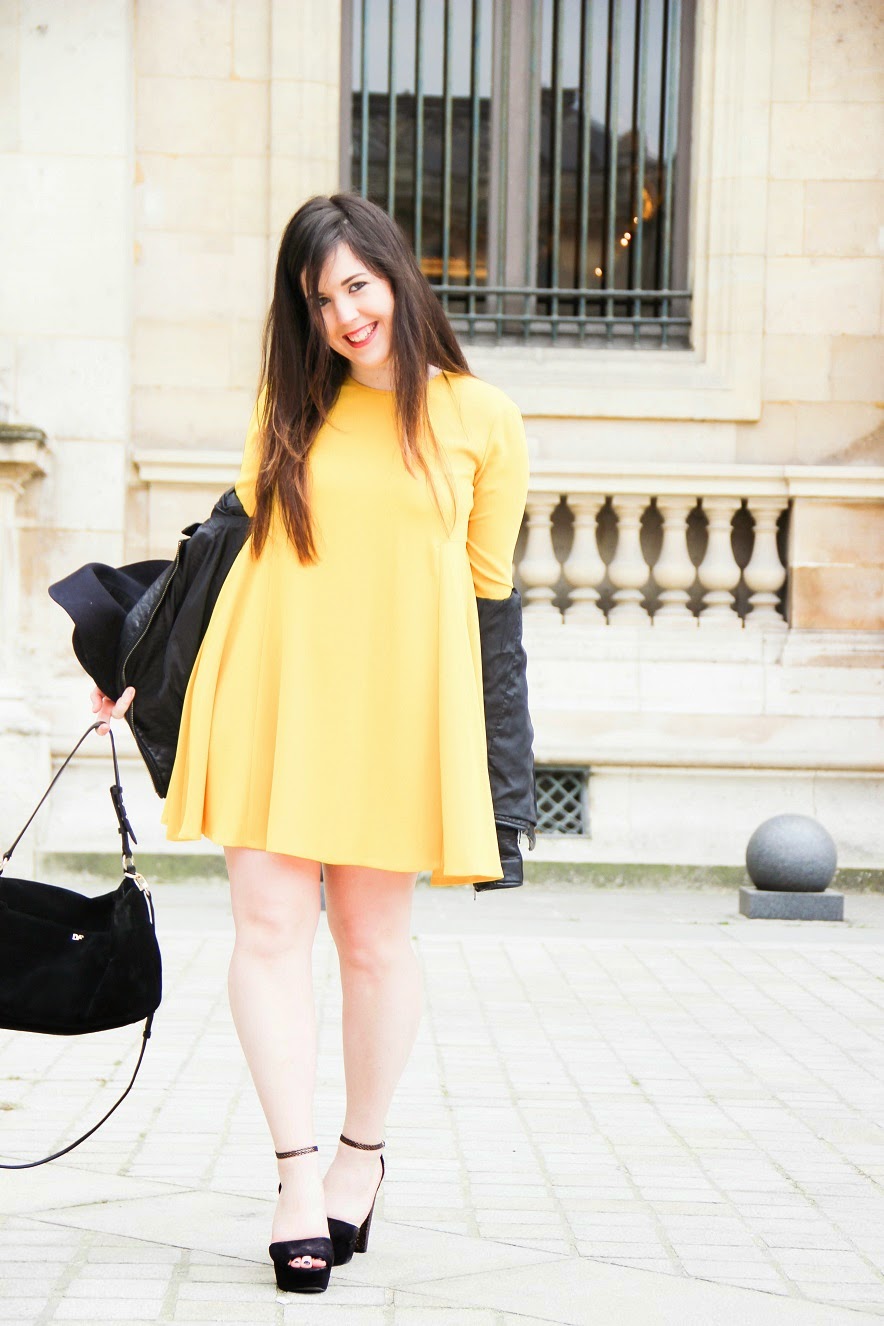 Robe Jaune Fleurie Well Dressed Wolf - Taille 7 - Manches Longues - Neuve Avec étiquette