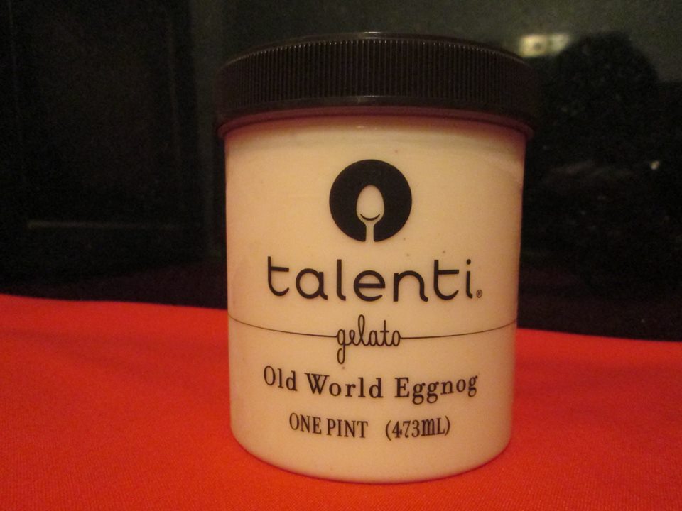 David's Ice Cream Reviews Talenti Old World Egg Nog