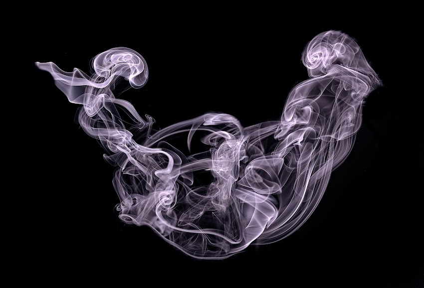 Purple Smoke In Black Purple Smoke In Black
