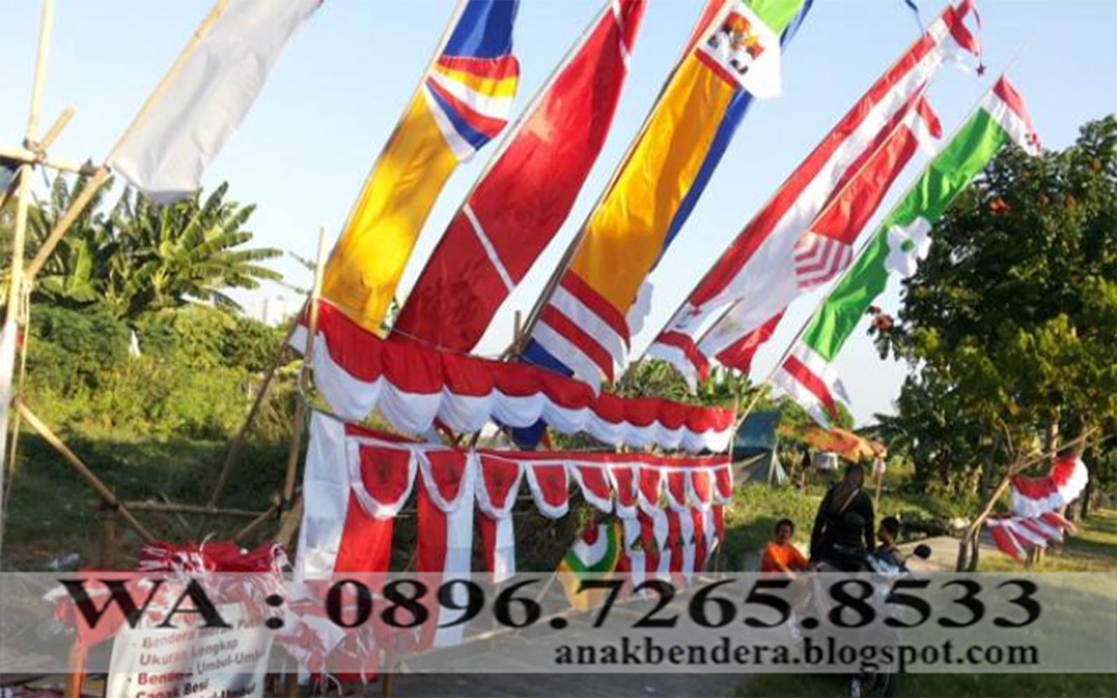 Daftar Harga Bendera Umbul Umbul, Cara Membuat Bendera Umbul-Umbul