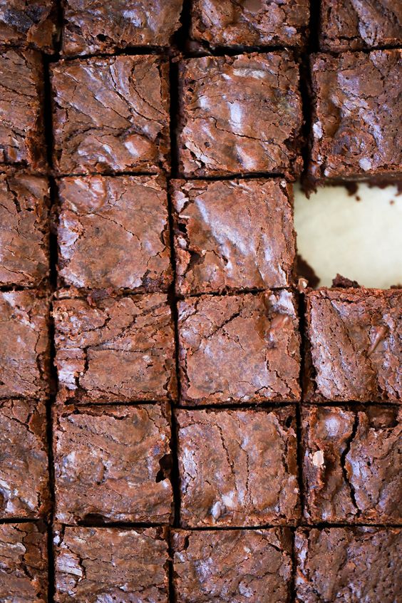 One-Pot Fudge Brownies - These easy fudge brownies are made in one pot, come together quickly, and include three types of chocolate. Three! One-Pot Fudge Brownies - These easy fudge brownies are made in one pot, come together quickly, and include three types of chocolate. Three!
