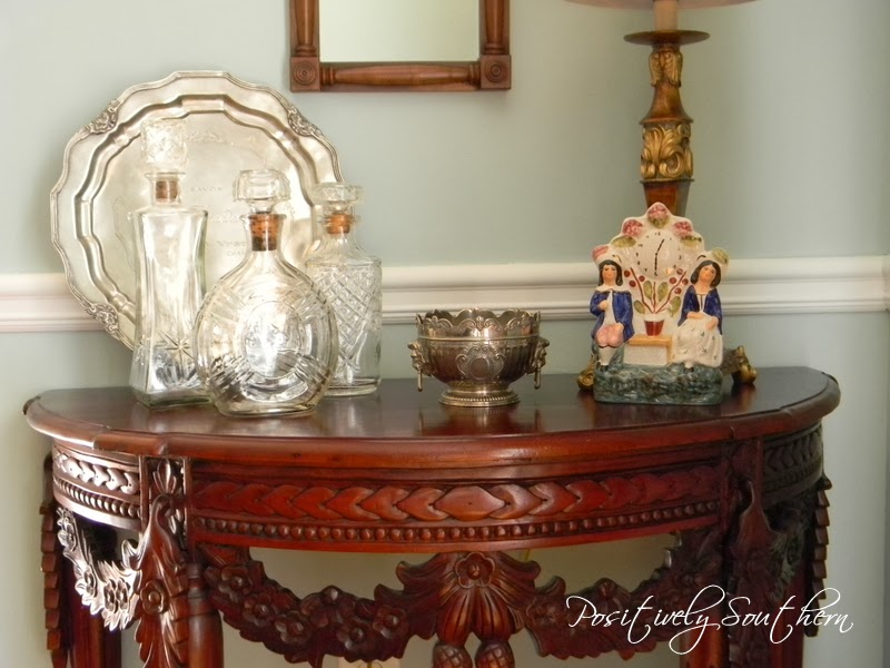 Hanging Plates and Mirrors Positively Southern