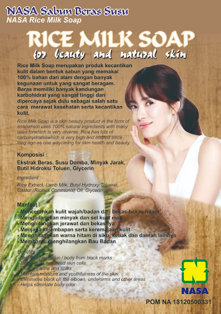 Sabun Rice Milk Soap Nasa Sabun Rice Milk Soap Nasa