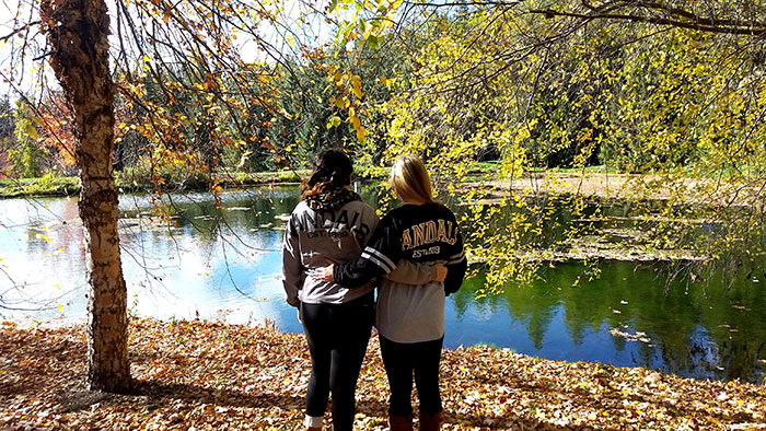 Fall in University of Idaho's Arboretum 