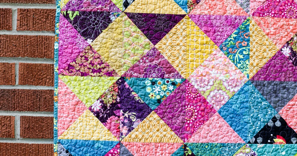In Color Order Patchwork Essentials Prism Quilt