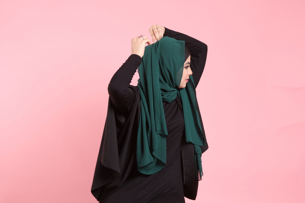 ukuran dada hijaber cantik dan seksi 