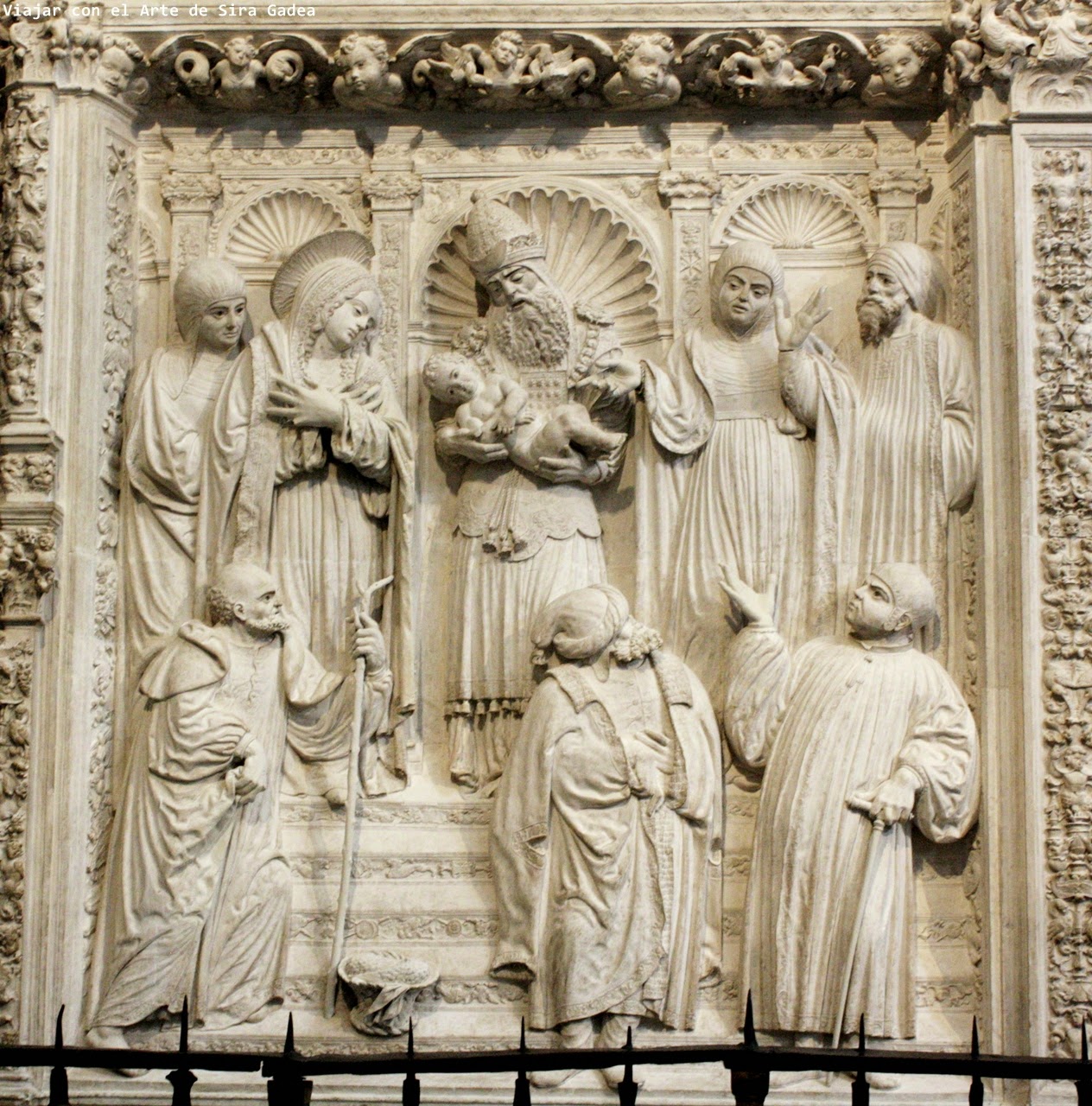 Trascoro Catedral Ávila Presentación en el templo