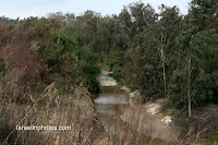 ישראל בתמונות: גן לאומי נחל רובין - שפך נחל שורק