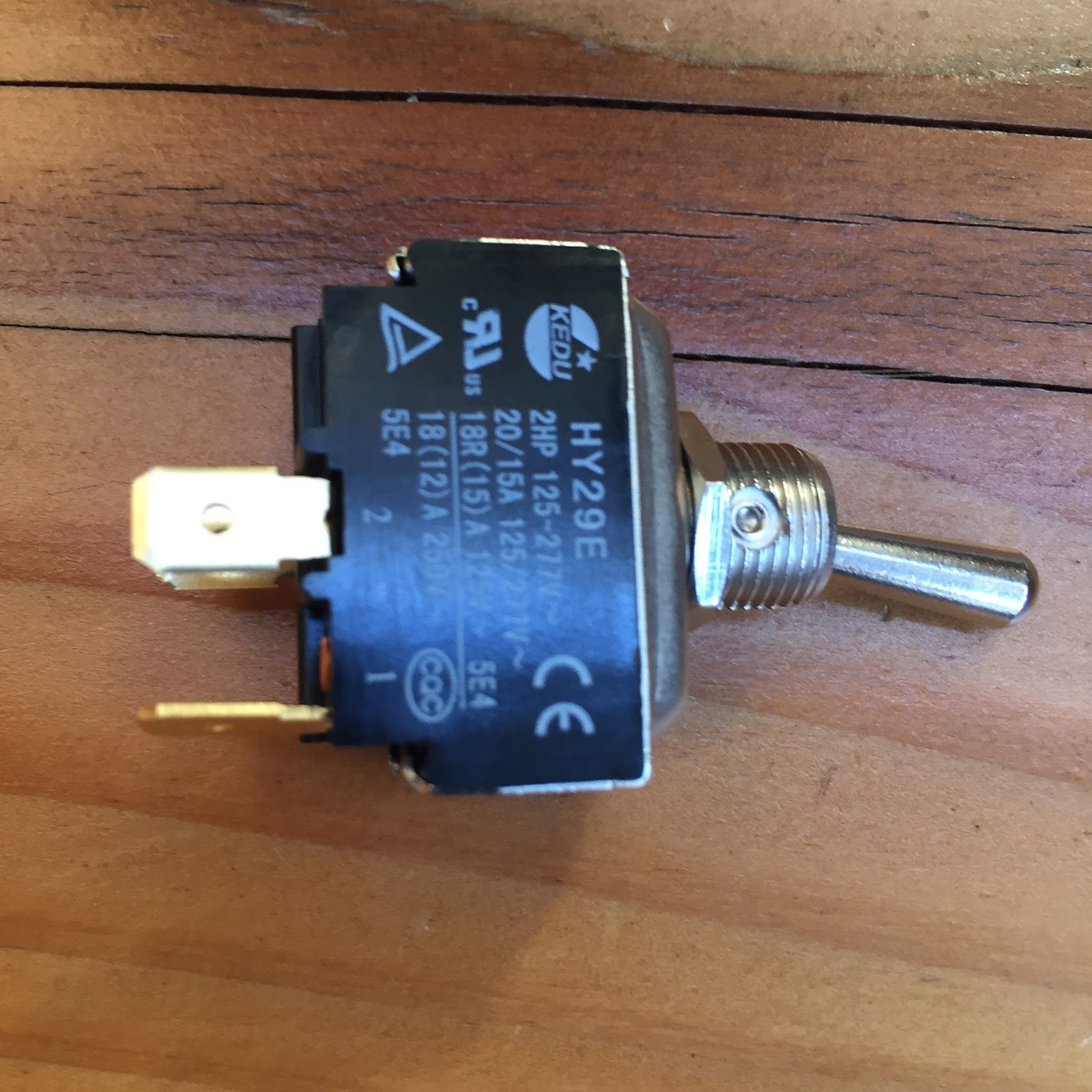 Coffee Art and More: Replacing Mazzer Super Jolly timer with on/off switch