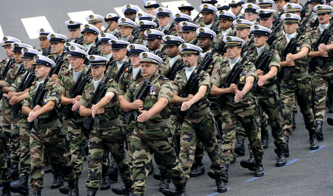 Количество армии франции
