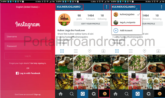 Dua Akun Instagram dalam Satu HP
