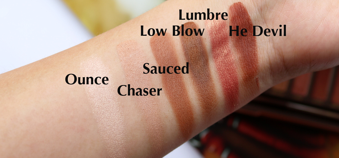 Urban Decay Naked Heat Eyeshadow Palette - Review & Swatches