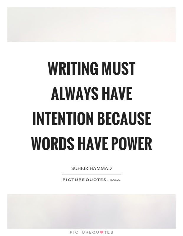 I believe in the power of words essay