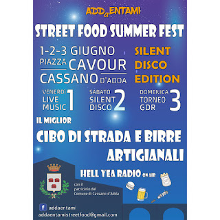 Street Food Festival 1-2-3 giugno Cassano d'Adda (MI) Street Food Festival 1-2-3 giugno Cassano d'Adda (MI)