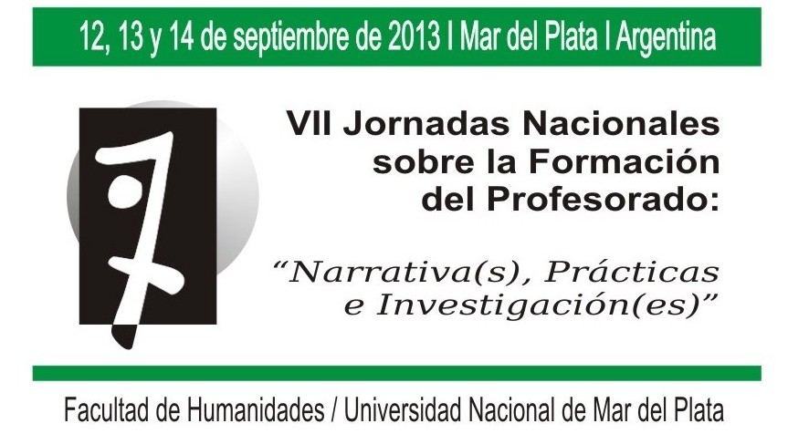 VII Jornadas Nacionales sobre la Formación del Profesorado