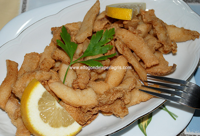 Chocos fritos gaditanos Chocos fritos gaditanos