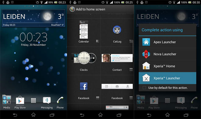 Download Xperia Launcher untuk Semua Perangkat Android 4.0.3