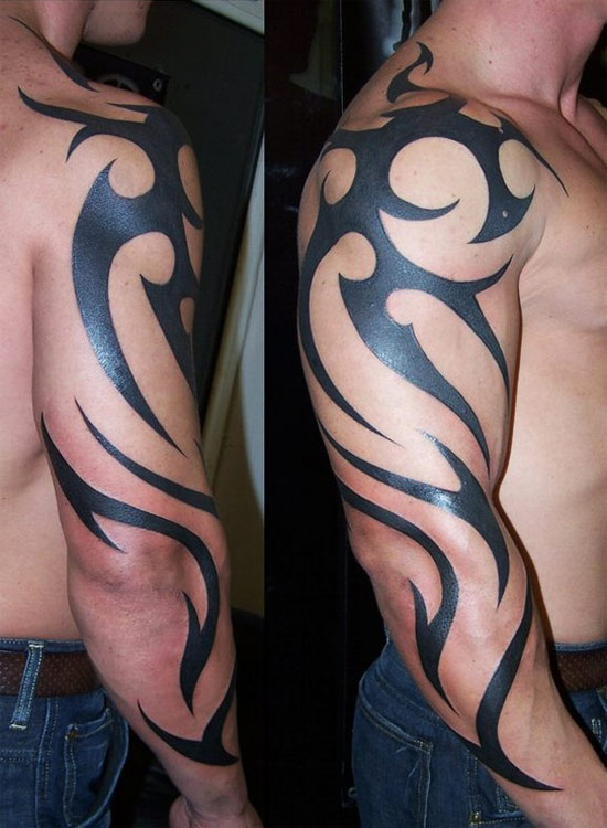 Tattoo In Gallery: tribal arm tattoos designs