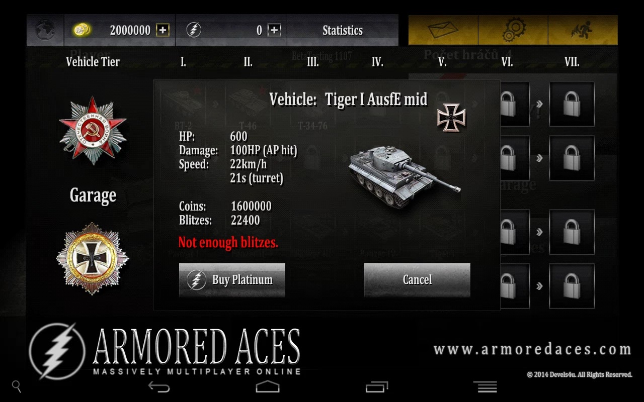 Game Armored Aces - 3D Tanks Online v1.2 Apk + Data [Mod Money / Anti-Ban] 