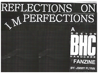 REFLECTIONS ON IMPERFECTIONS FANZINE