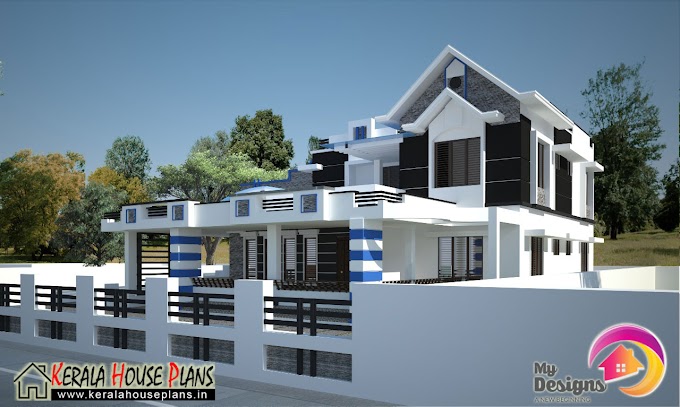 Latest and Modern house design in 2780 Sqft