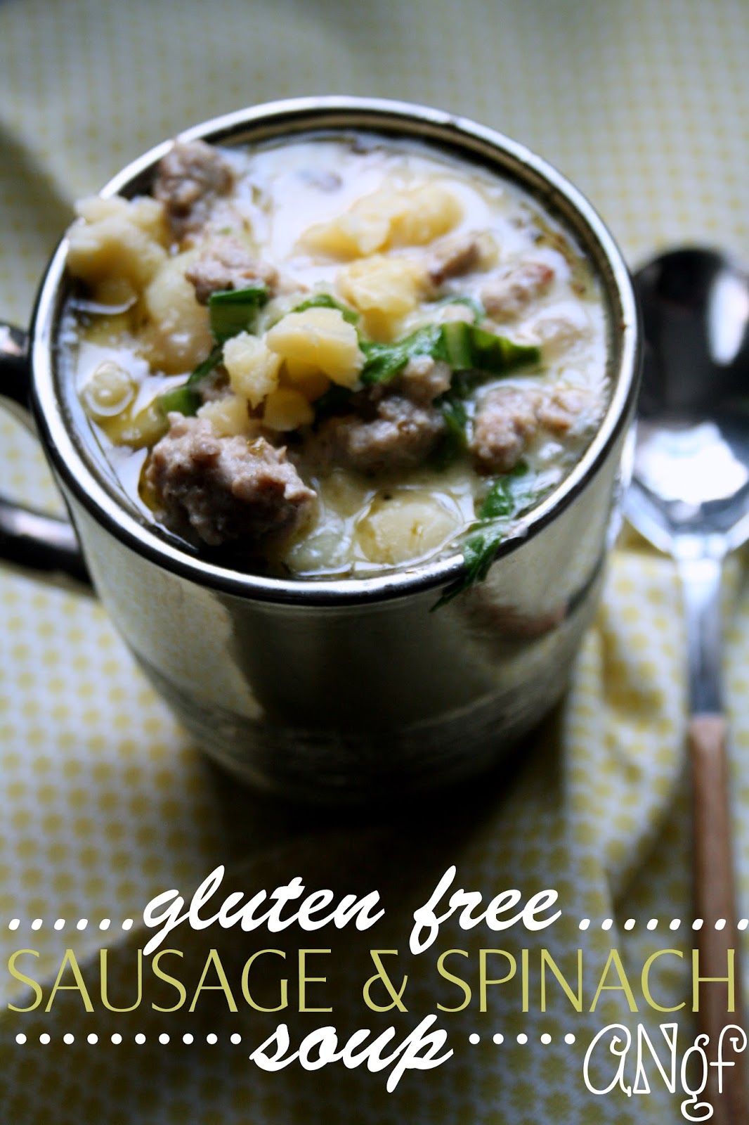 Anyonita Nibbles GlutenFree Recipes Gluten Free Sausage & Spinach