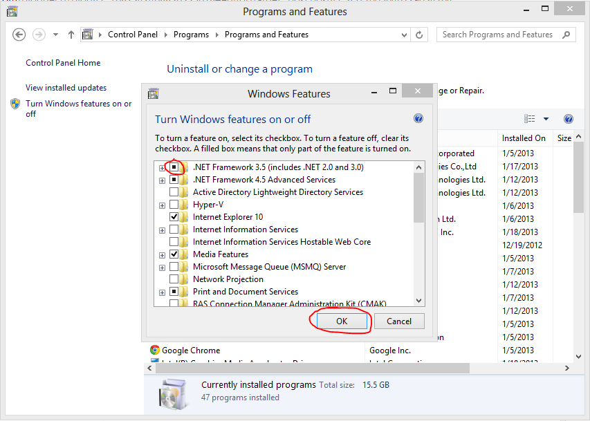 Компонент net framework 3.5. Net framework 3.5.