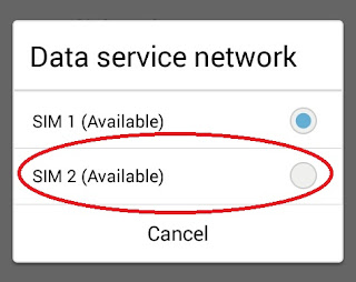 Merubah Internet di All Zenfone Series Ke SIM 2