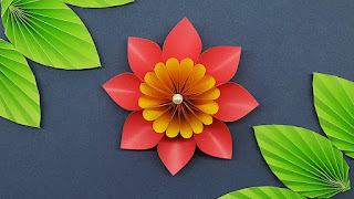 Colors Paper How To Make Easy Paper Flower Making Paper Flowers